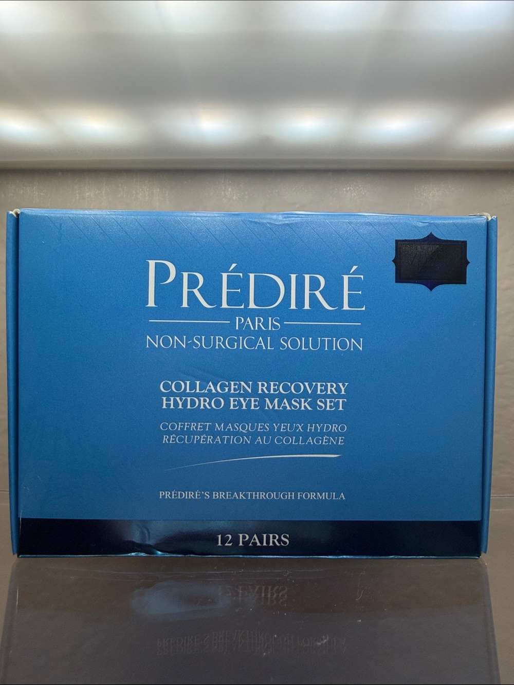 Prédiré Collagen Recovery Hydro Eye Mask Set — Blue
